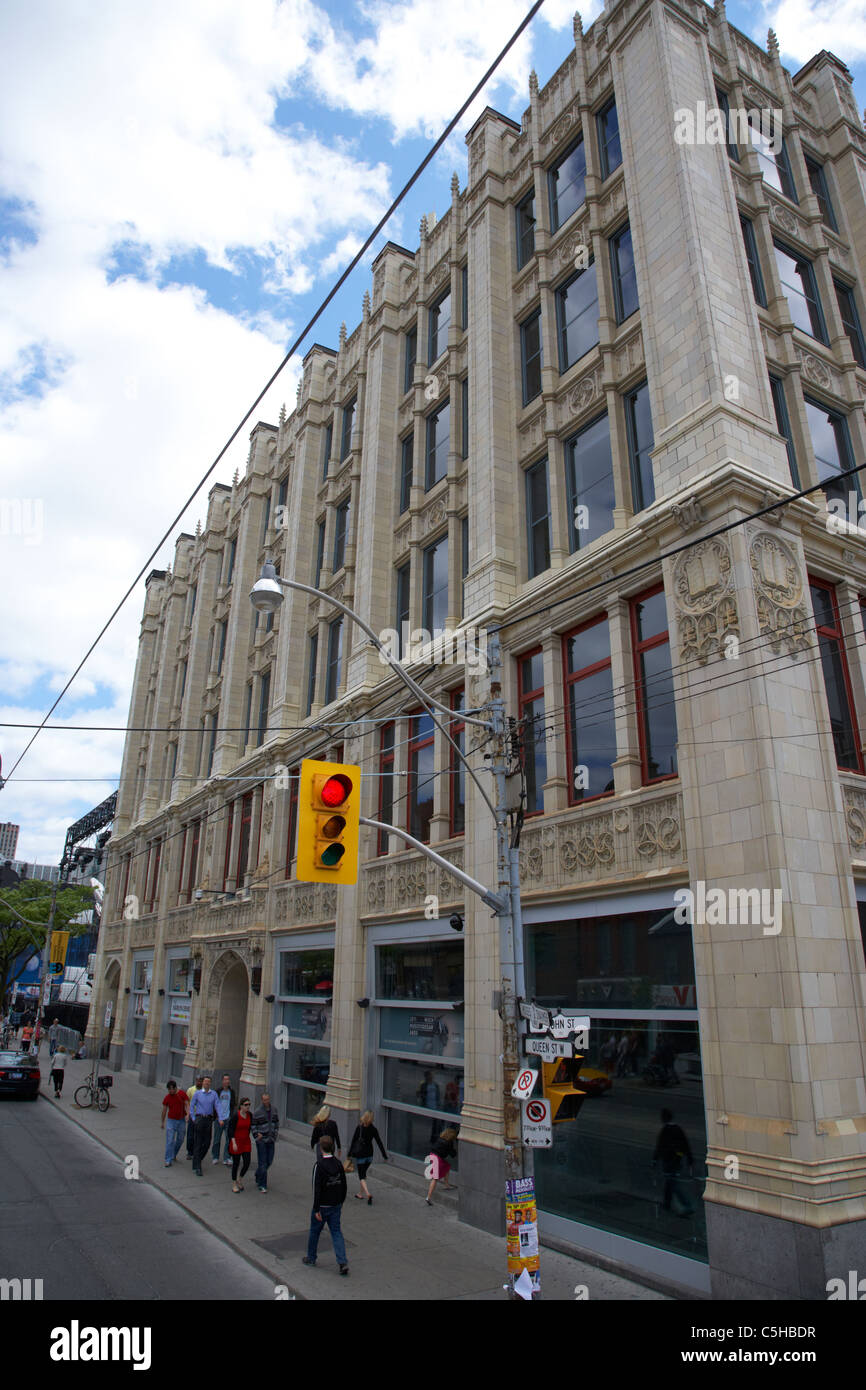 Toronto city tv building ontario canada Banque D'Images