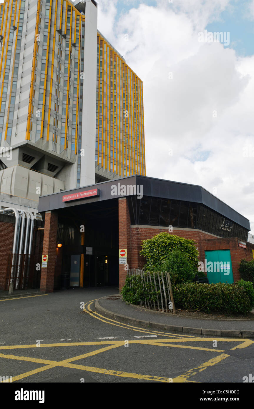 Accident et service des urgences à l'hôpital de la ville de Belfast Banque D'Images