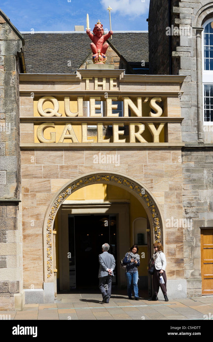 La Queen's Gallery Galerie d'art dans le palais de Holyroodhouse, Holyrood, Édimbourg, Écosse, Royaume-Uni Banque D'Images