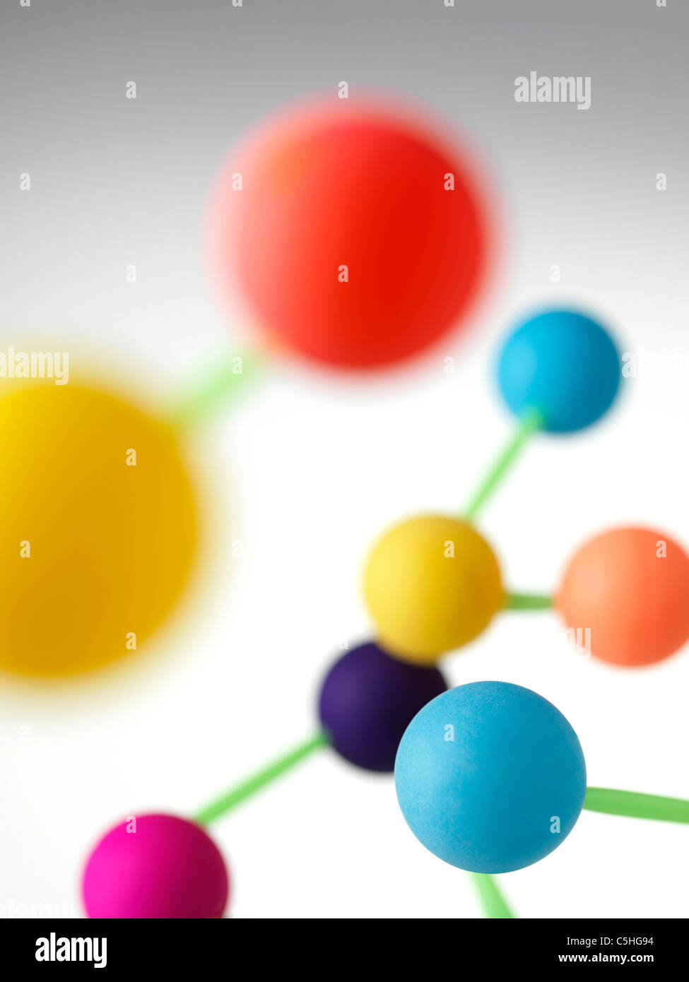 Structure moléculaire Banque D'Images