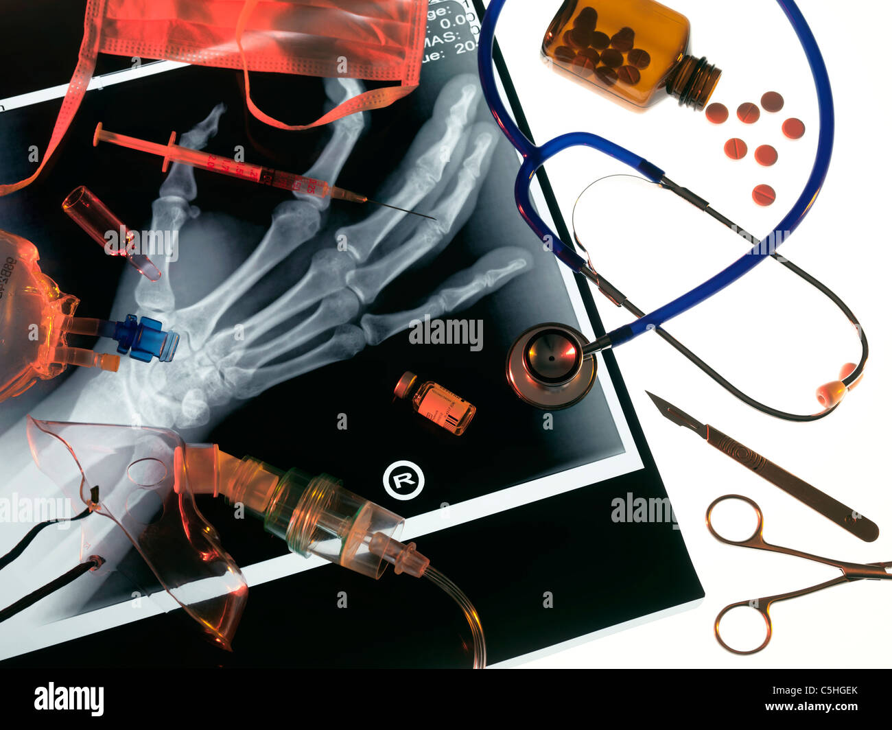 Traitement médical, conceptual image Banque D'Images