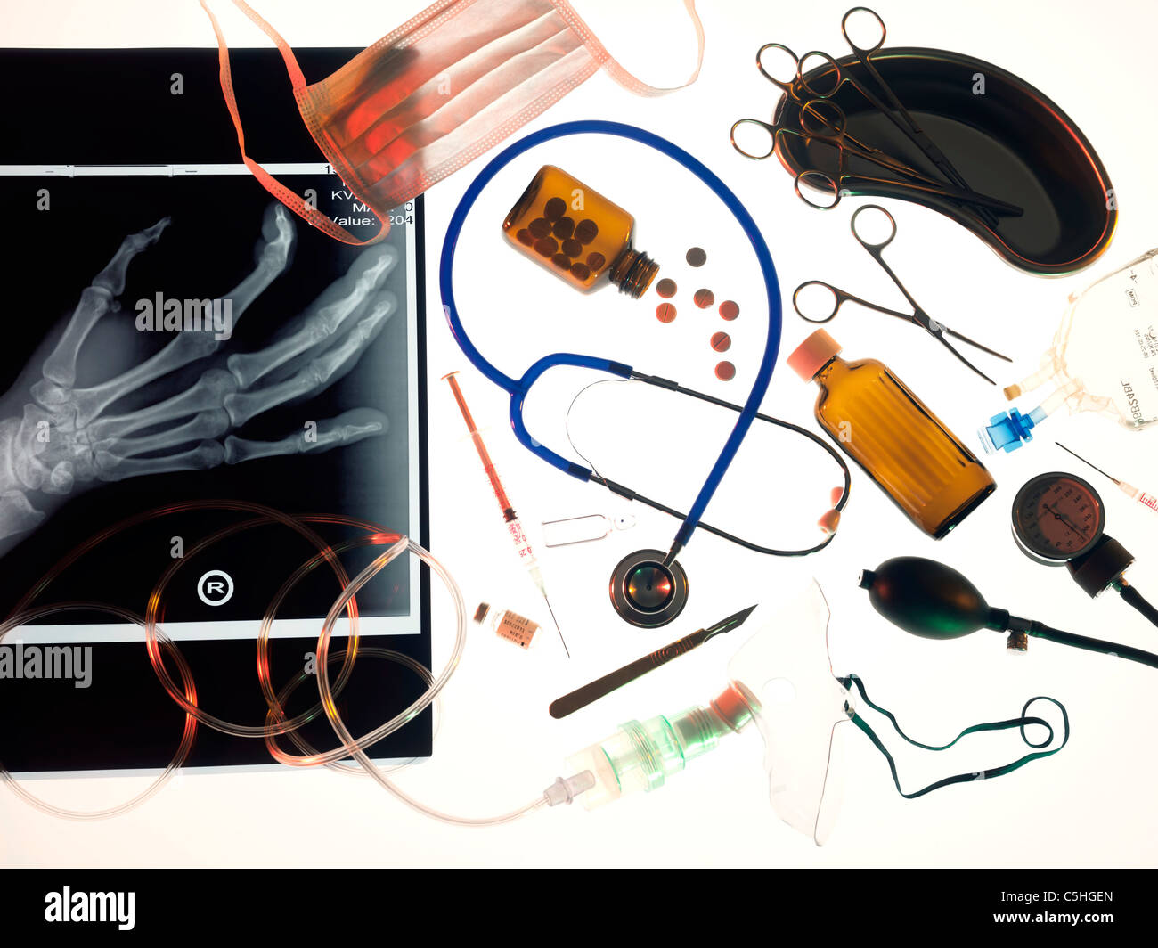 Traitement médical, conceptual image Banque D'Images