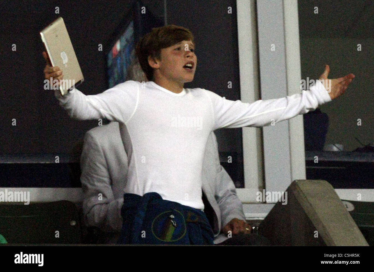 BROOKLYN BECKHAM LA GALAXY V COLUMBUS CREW MLS CARSON LOS ANGELES CALIFORNIA 20 Juillet 2011 Banque D'Images