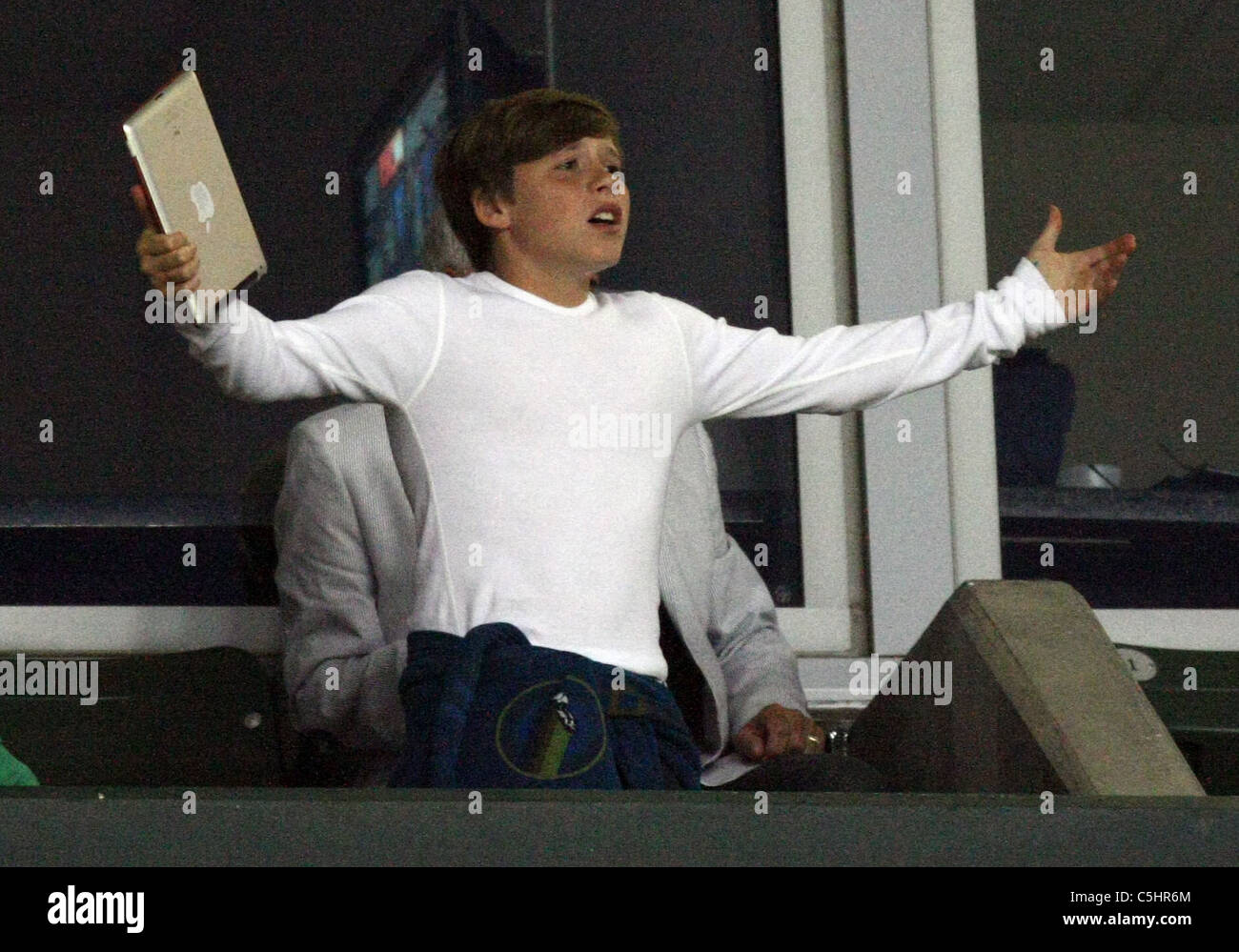 BROOKLYN BECKHAM LA GALAXY V COLUMBUS CREW MLS CARSON LOS ANGELES CALIFORNIA 20 Juillet 2011 Banque D'Images