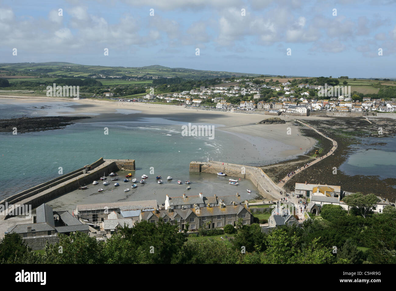 St Michael's Mount près de Cornwall Marazion Kernow England UK Banque D'Images
