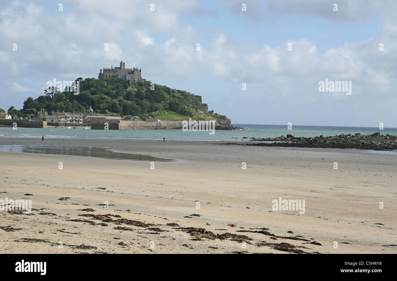 St Michael's Mount près de Cornwall Marazion Kernow England UK Banque D'Images