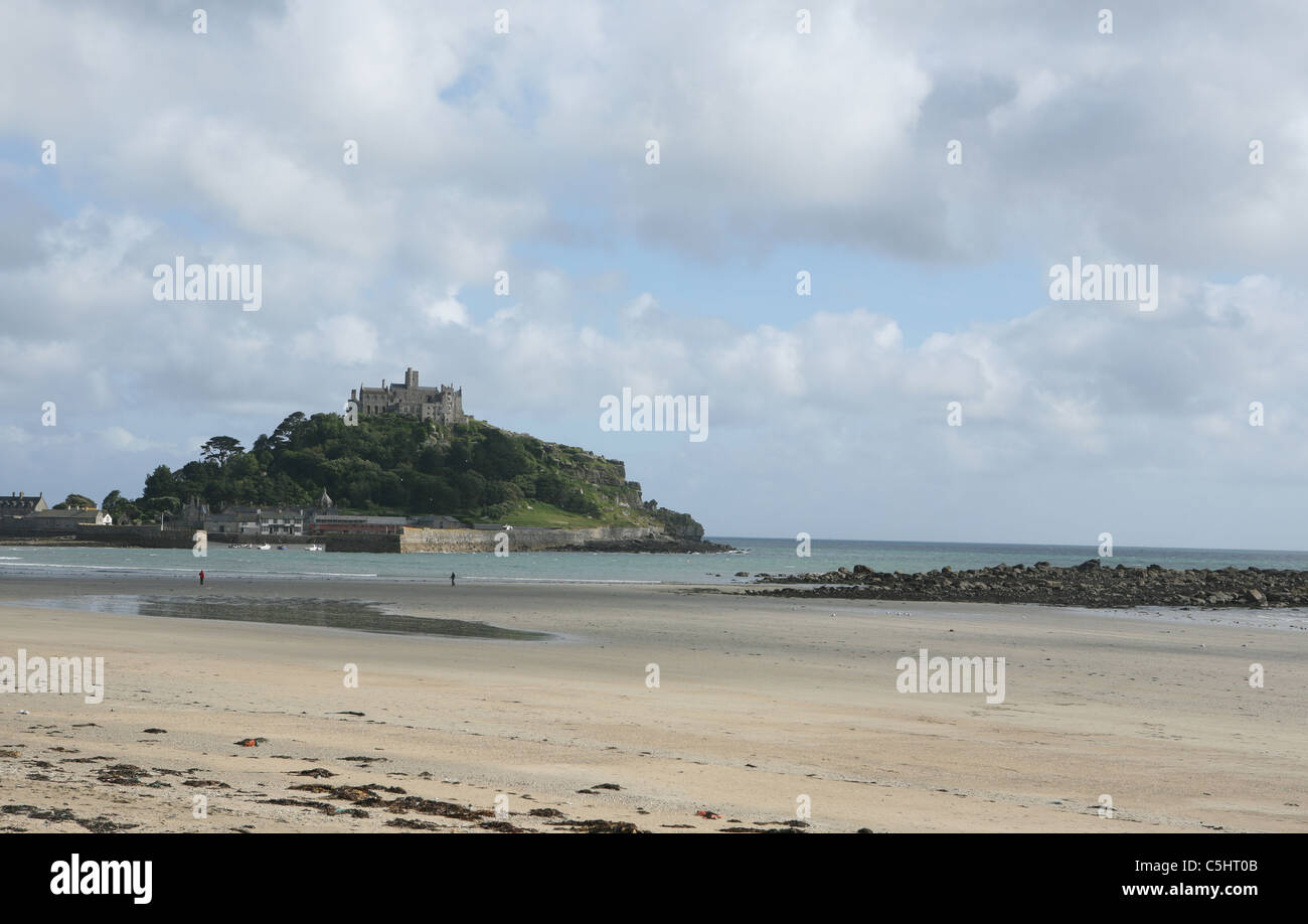 St Michael's Mount près de Cornwall Marazion Kernow England UK Banque D'Images