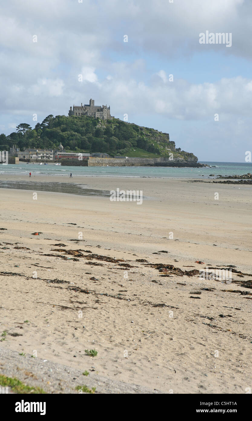 St Michael's Mount près de Cornwall Marazion Kernow England UK Banque D'Images