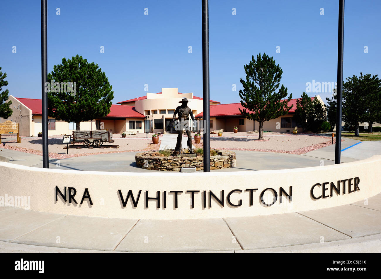 Whittington Center, siège de l'ANR, New Mexico, USA Banque D'Images