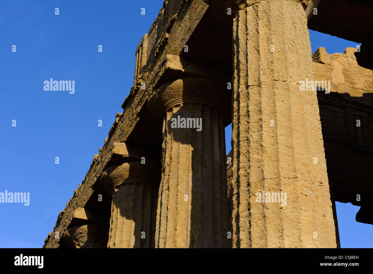 Tempio della Concordia (Concordia-Temple) en 10137 TURIN (Agrigento), Sicile, Italie Banque D'Images