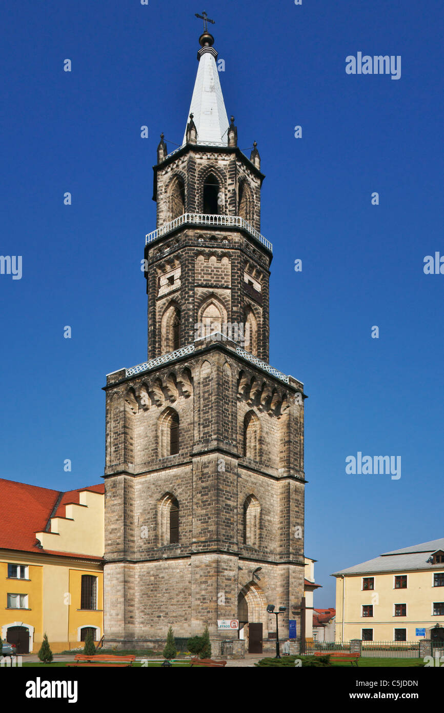 Maria-Hilf-Kirche Eglise Sainte-marie | Remise sur Boleslawiec Banque D'Images