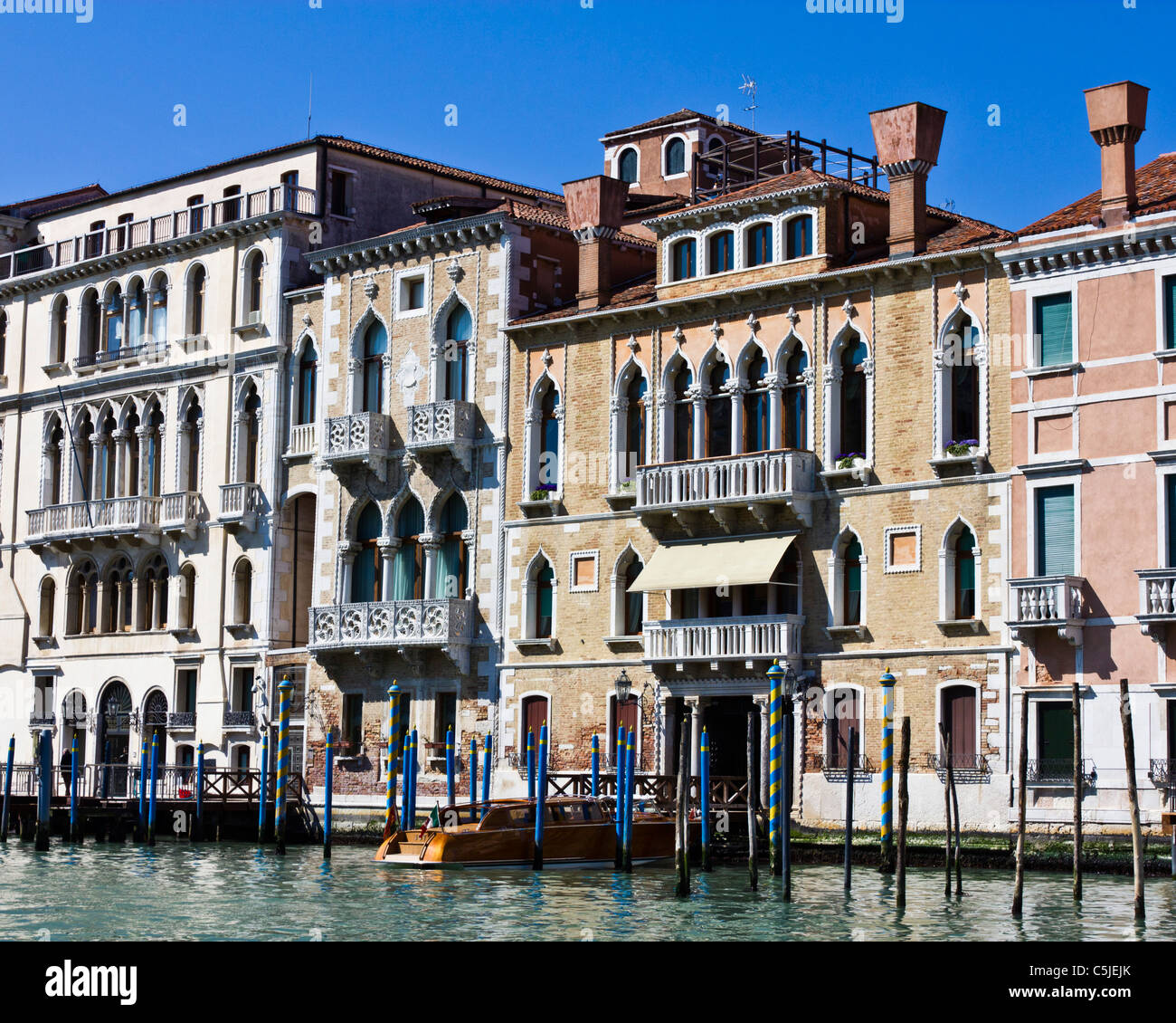 Grand Canal Venise Banque D'Images