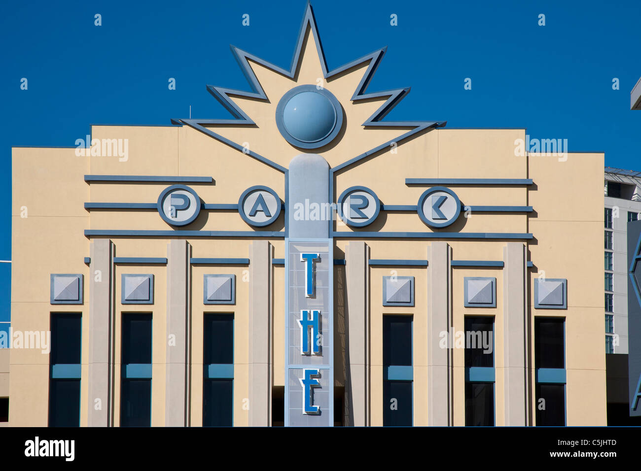 Le brochet, le centre commercial Ocean Boulevard, Long Beach, Californie, USA Banque D'Images