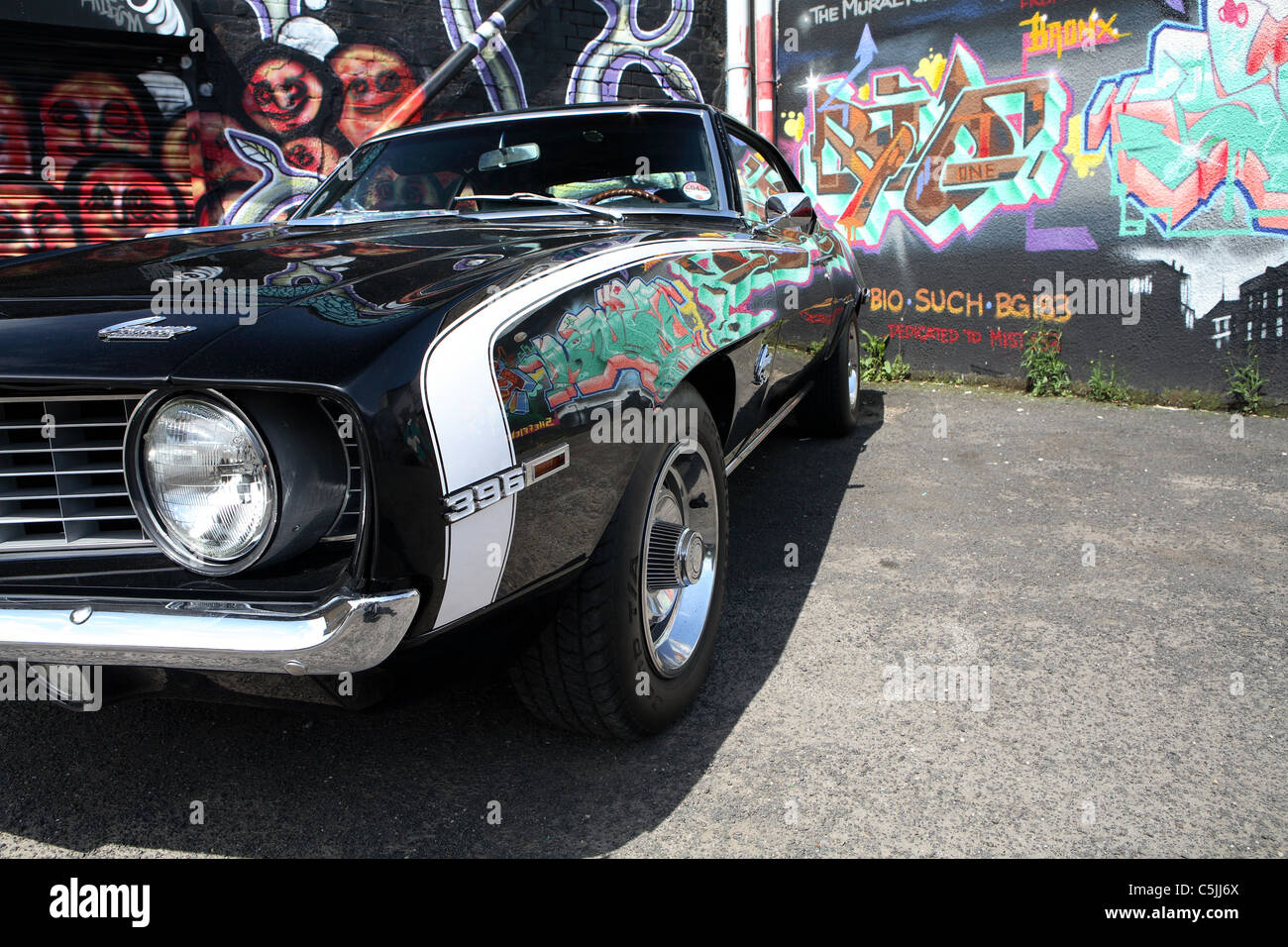 Chevrolet Camaro SS 396 muscle car Banque D'Images