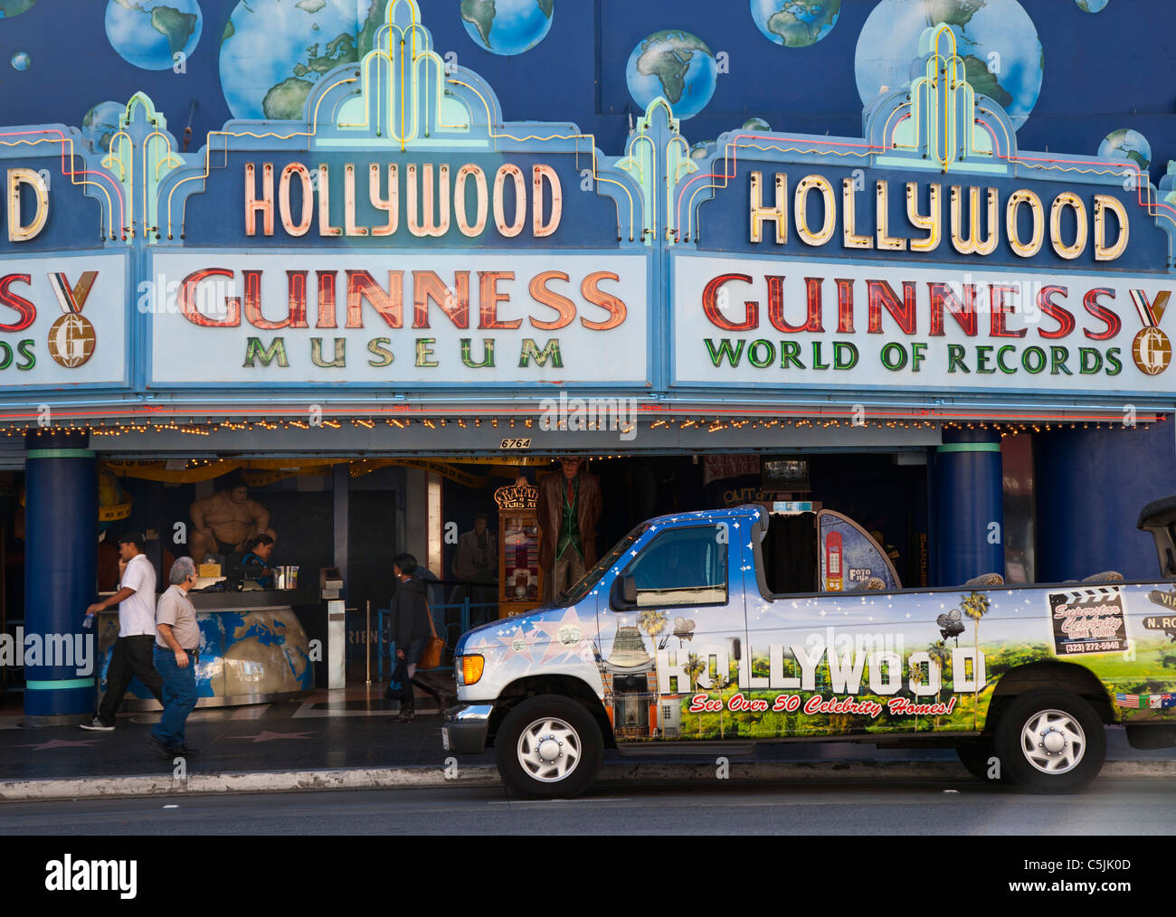 Musée Guinness à Hollywood, Los Angeles, Californie, USA Banque D'Images
