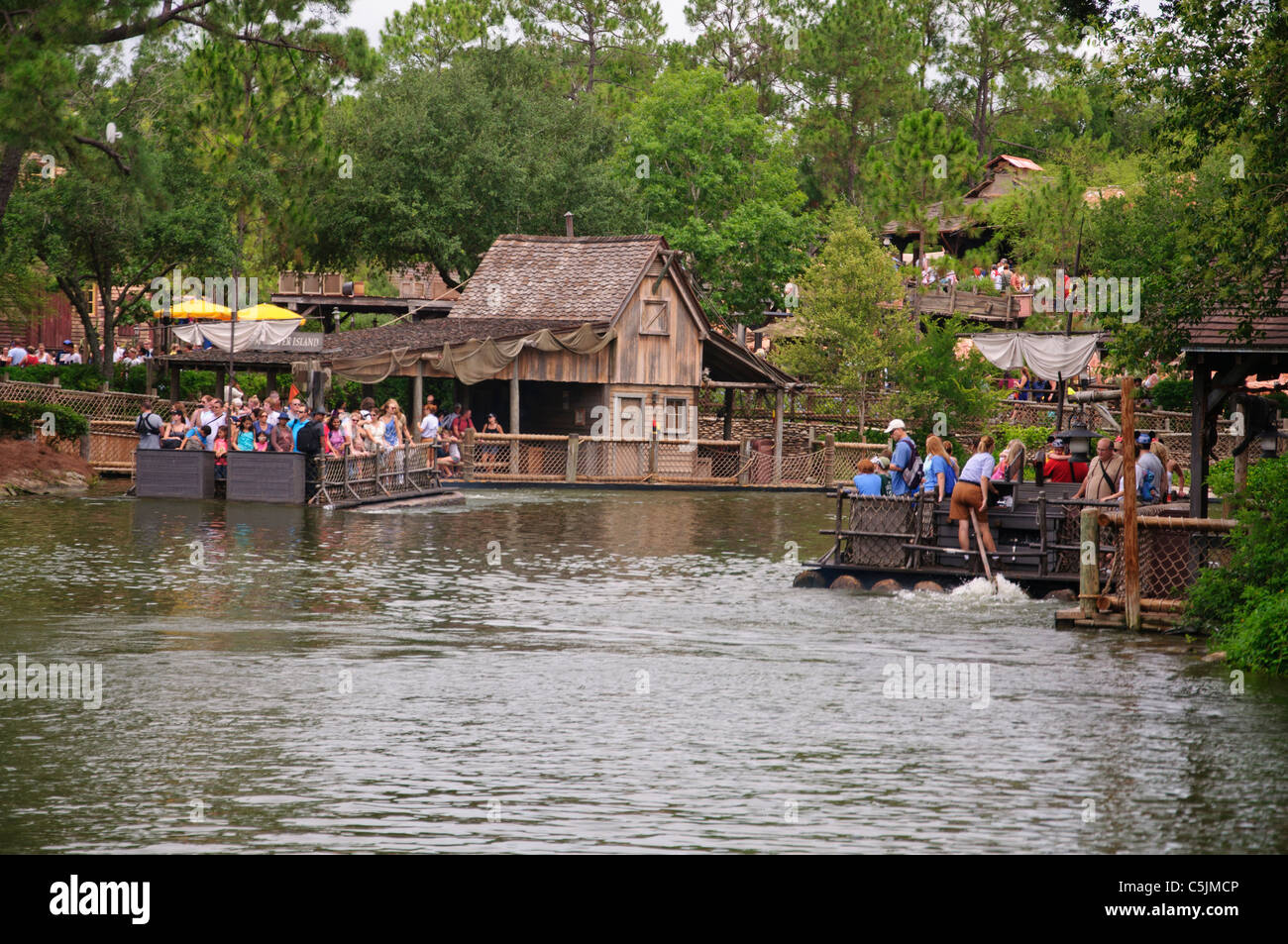 Tom Sawyer island Magic Kingdom parcs de Walt Disney World Resort Orlando, Floride Banque D'Images