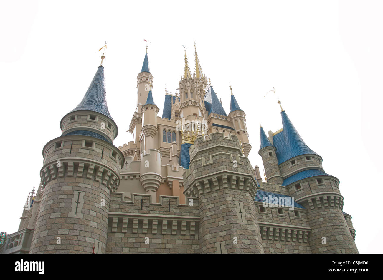 Château de Cendrillon de walt disney World Magic Kingdom Orlando Floride Banque D'Images