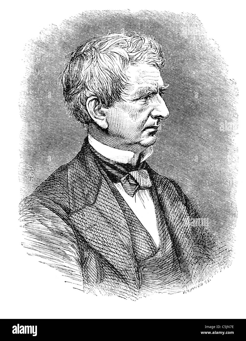 William Henry Seward, Sr (1801-1872) Banque D'Images