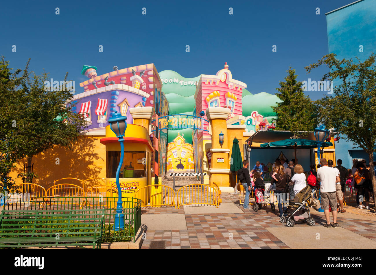 Toon Studio dans le parc Walt Disney Studios à Disneyland Paris en France Banque D'Images