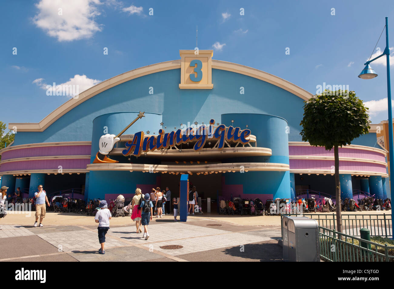 L'Animagique spectacle en direct au Parc Walt Disney Studios à Disneyland Paris en France Banque D'Images