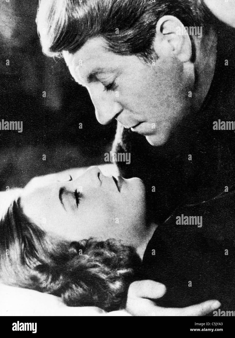 Jean Gabin, Michèle Morgan, Le Quai des brumes 1938 Banque D'Images