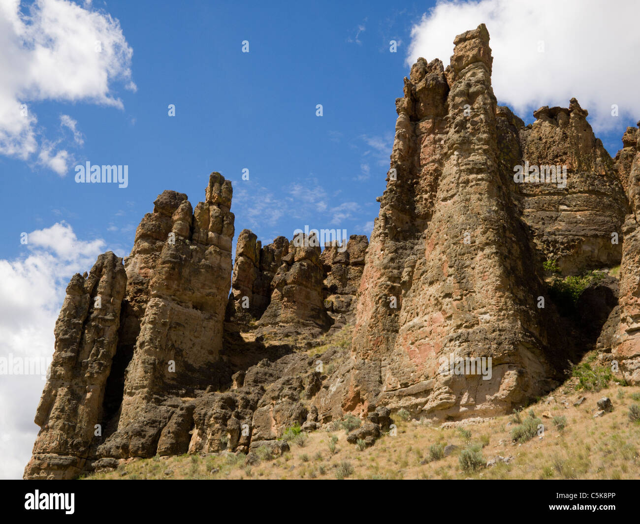 Collines peintes, de l'Oregon Banque D'Images