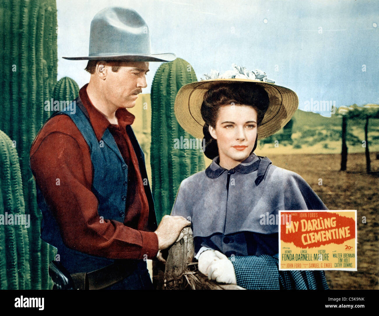My Darling Clementine Année : 1946 USA Henry Fonda, Cathy Downs Réalisateur : John Ford Banque D'Images
