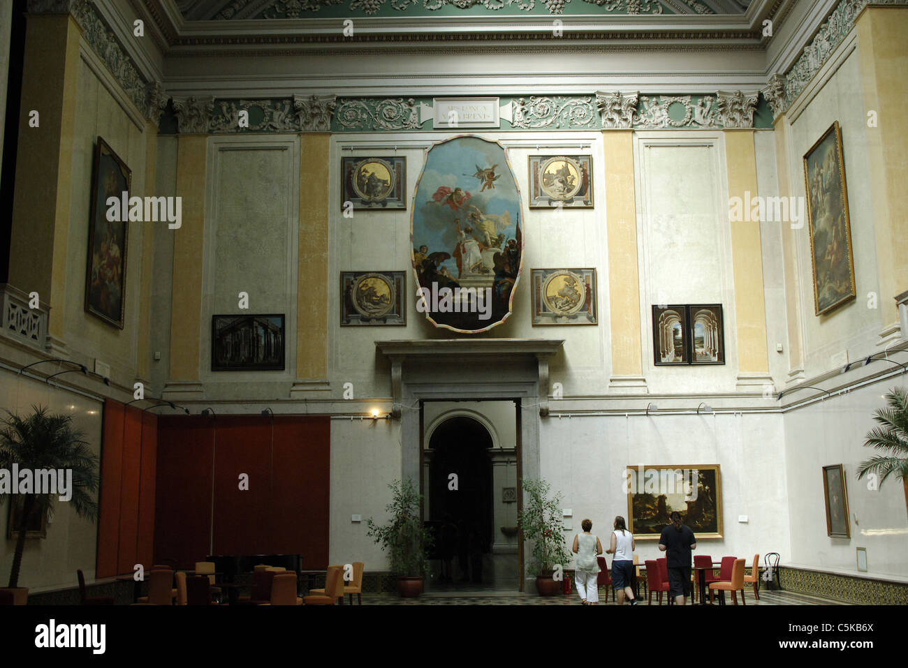 Musée des beaux-arts et de l'intérieur. Budapest. La Hongrie. Banque D'Images