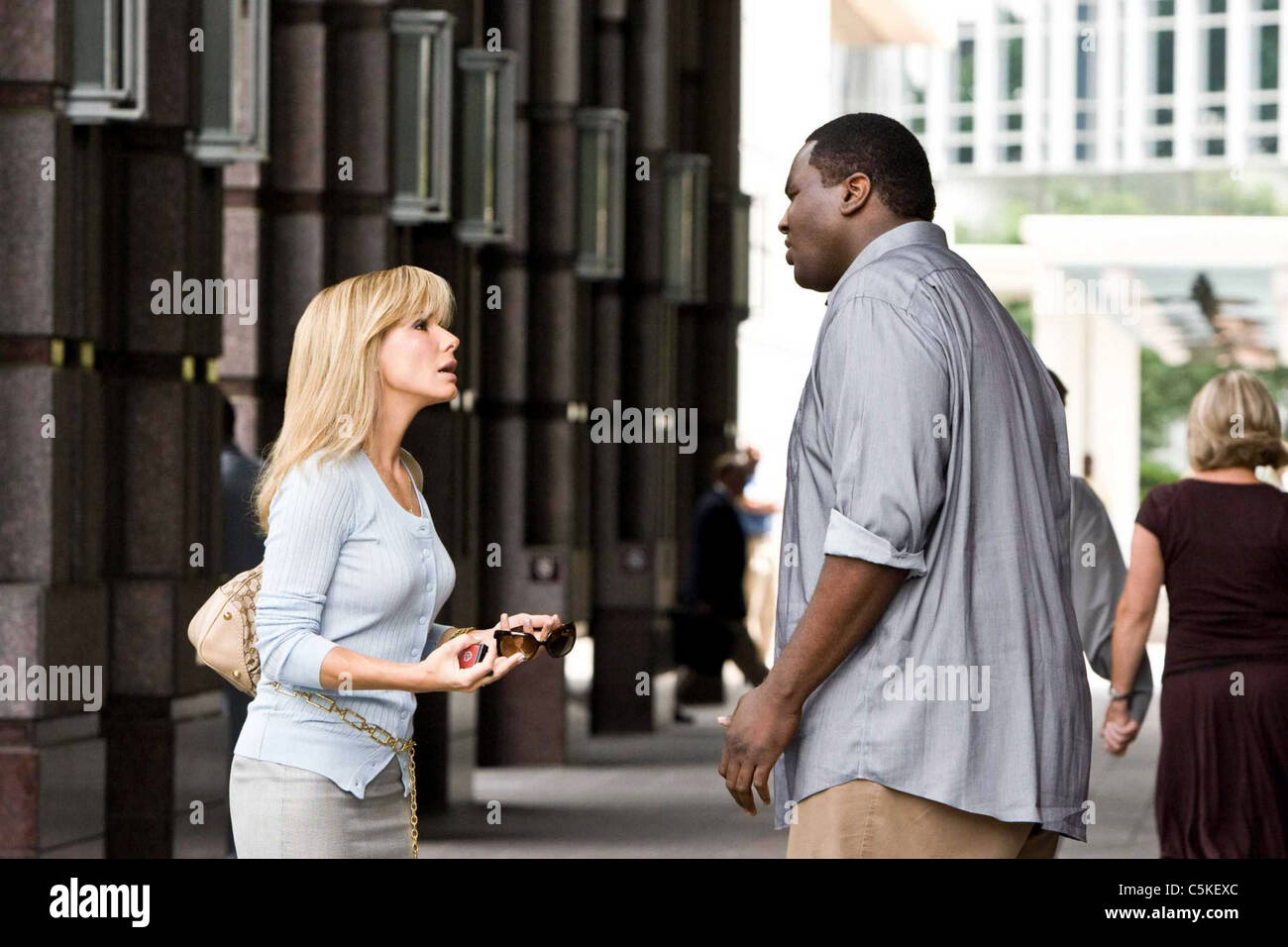 Le côté aveugle Année : 2009 - USA Réalisateur : John Lee Hancock Sandra Bullock, Quinton Aaron Banque D'Images