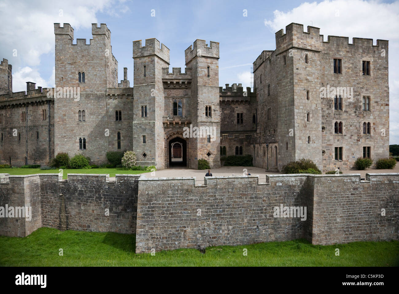 Raby Castle près de Barnard Castle, County Durham, England, UK. Banque D'Images
