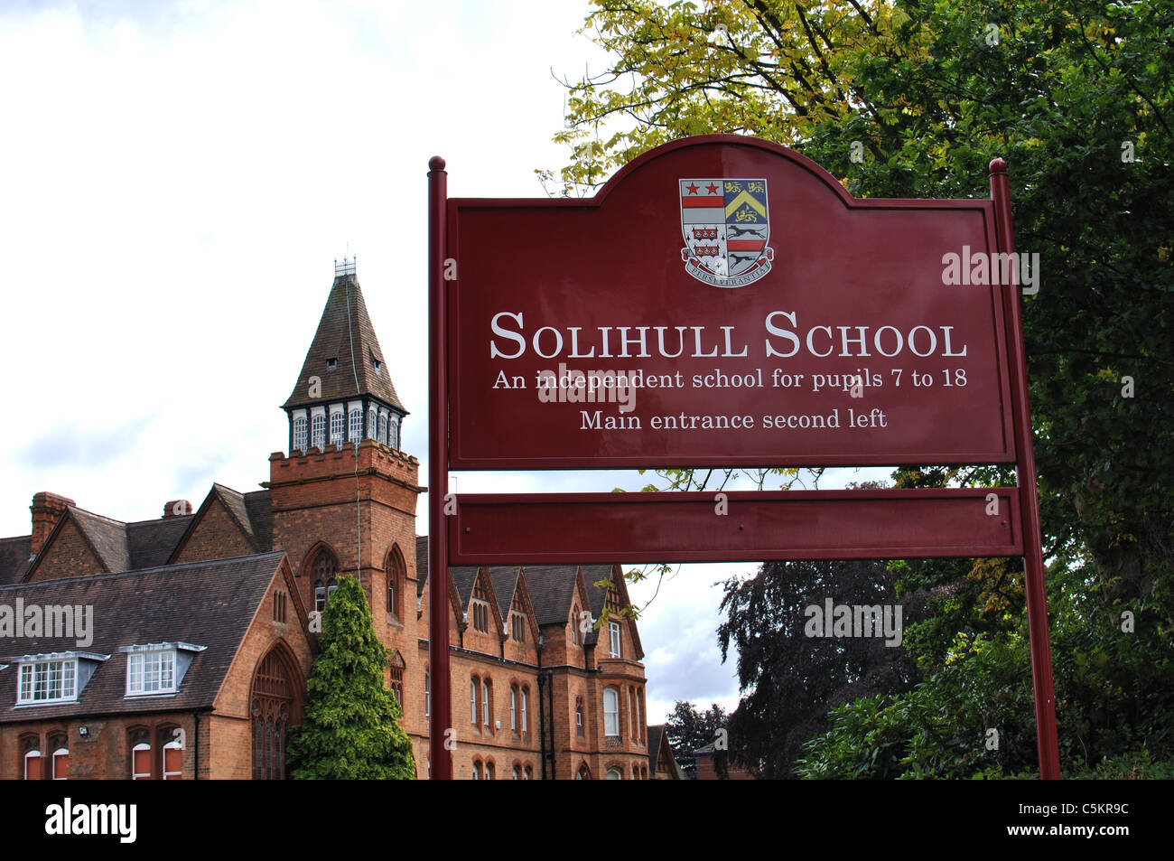 Solihull School, West Midlands, England, UK Banque D'Images