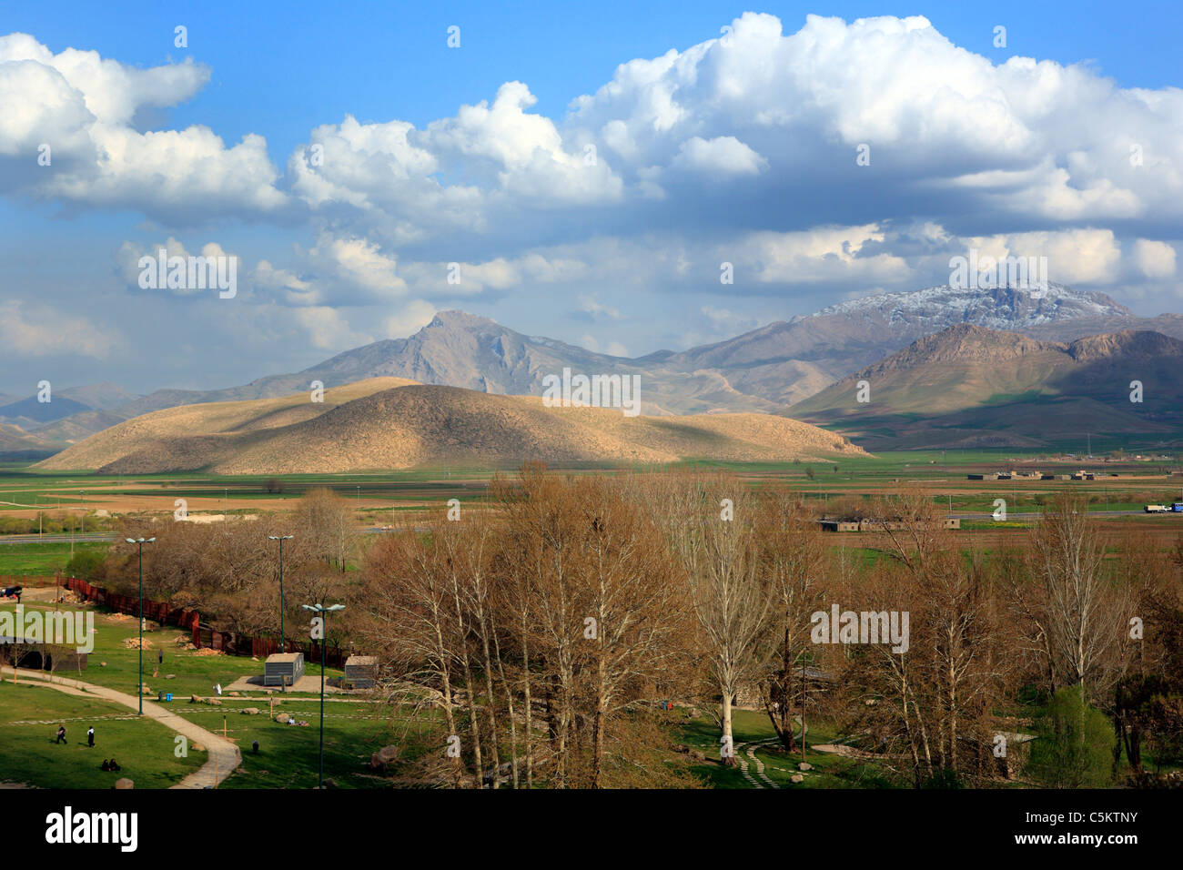 (Bisoutun Behistoun), province Kermanshah, Iran Banque D'Images
