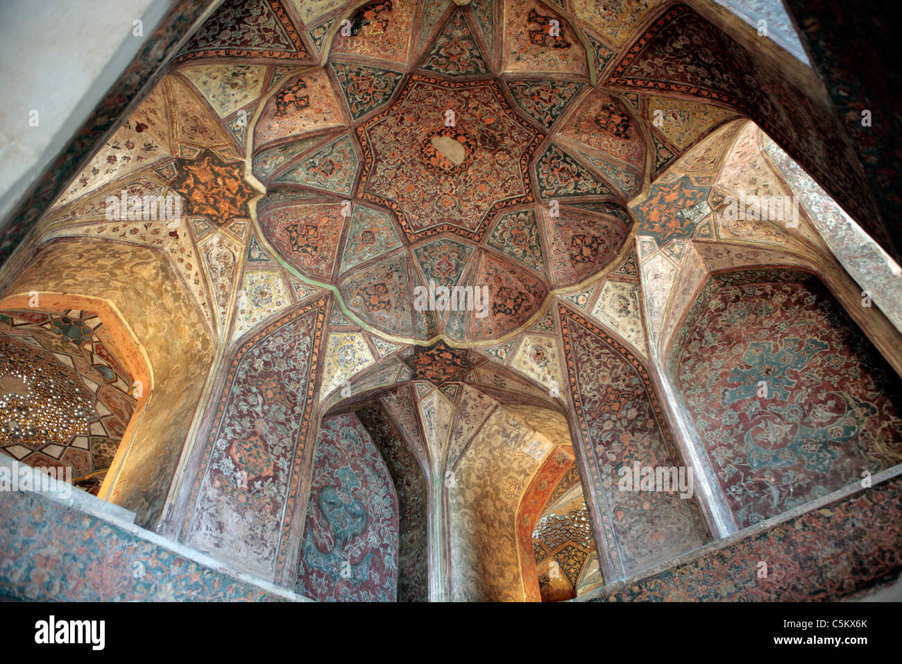 Hasht-Behesht palace (1669), Isfahan, Iran Banque D'Images