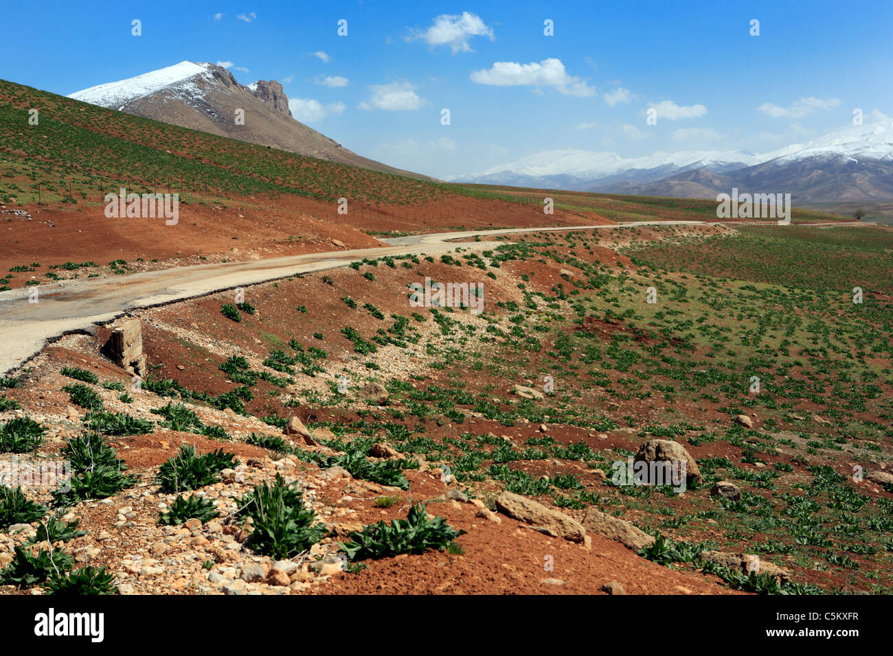 Montagnes de Zagros, province Chahar-Mahal et Bakhtyaria, Iran Banque D'Images