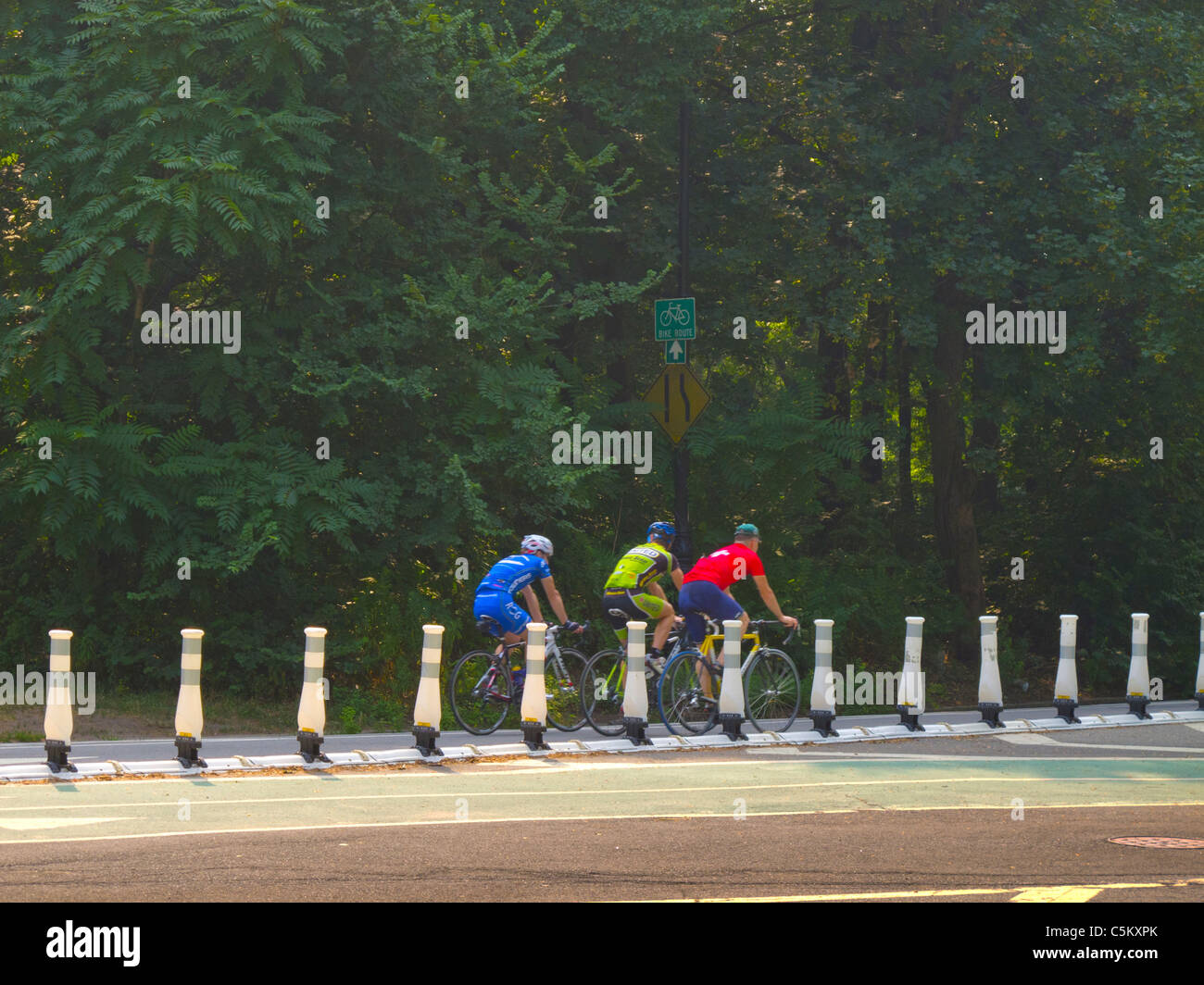 Location racers Prospect Park dans Brooklyn NY Banque D'Images