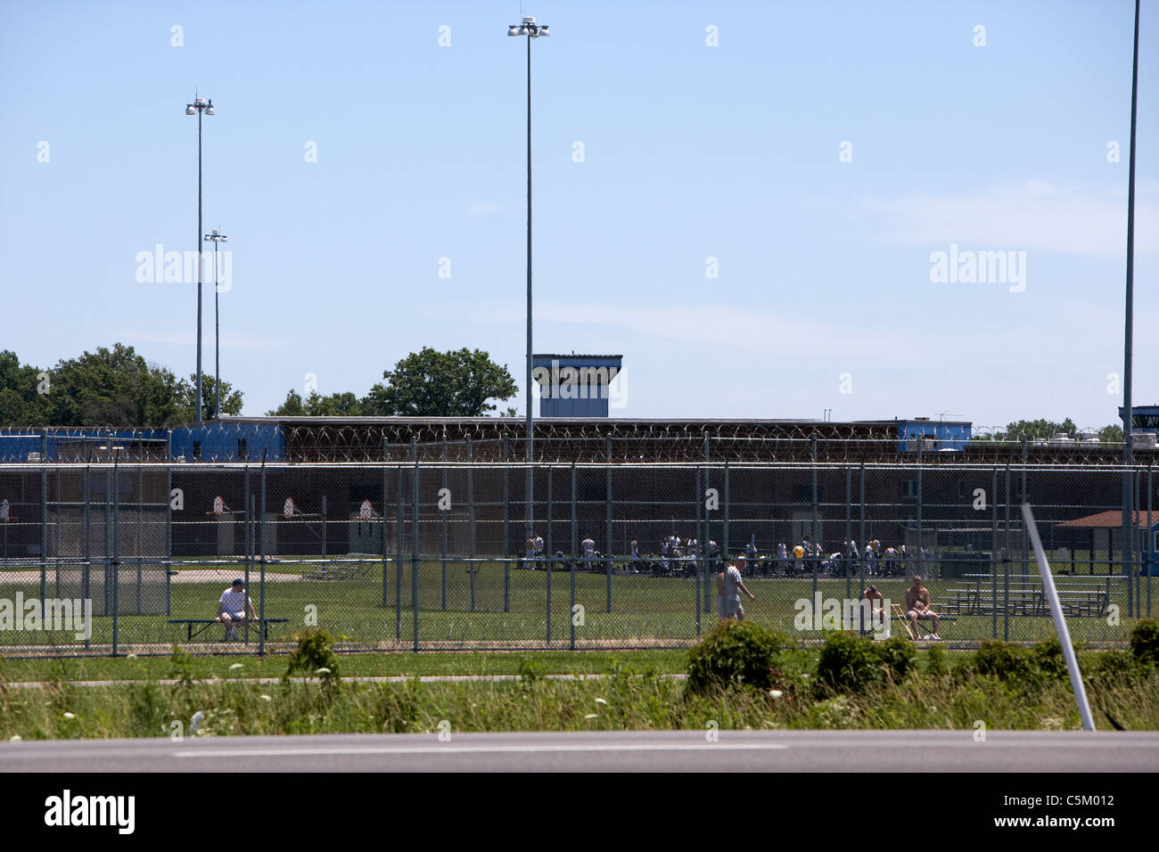 États-unis prison Big Muddy river correctional facility usa Banque D'Images