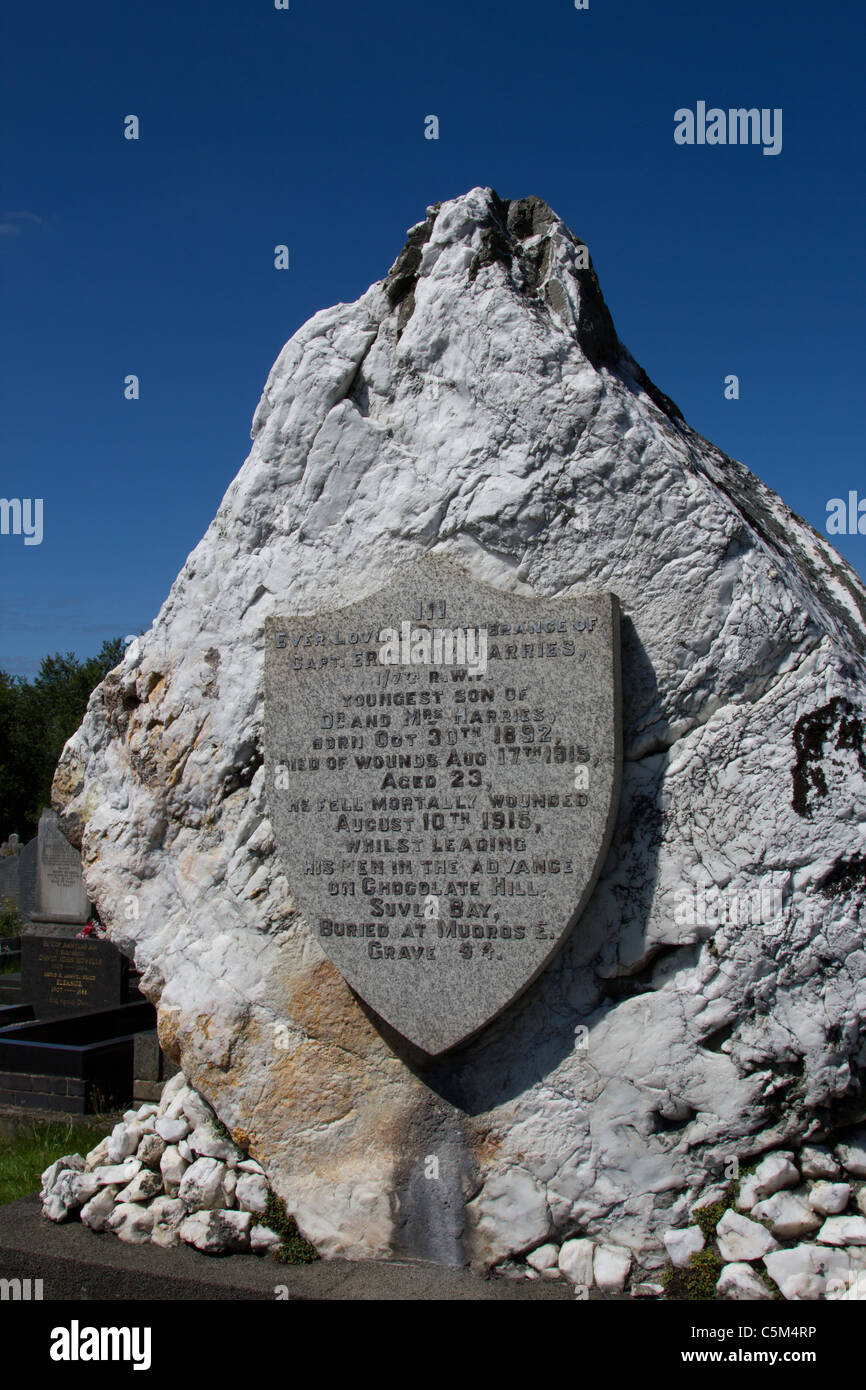 Monument à la 1ère Guerre Mondiale hero Banque D'Images