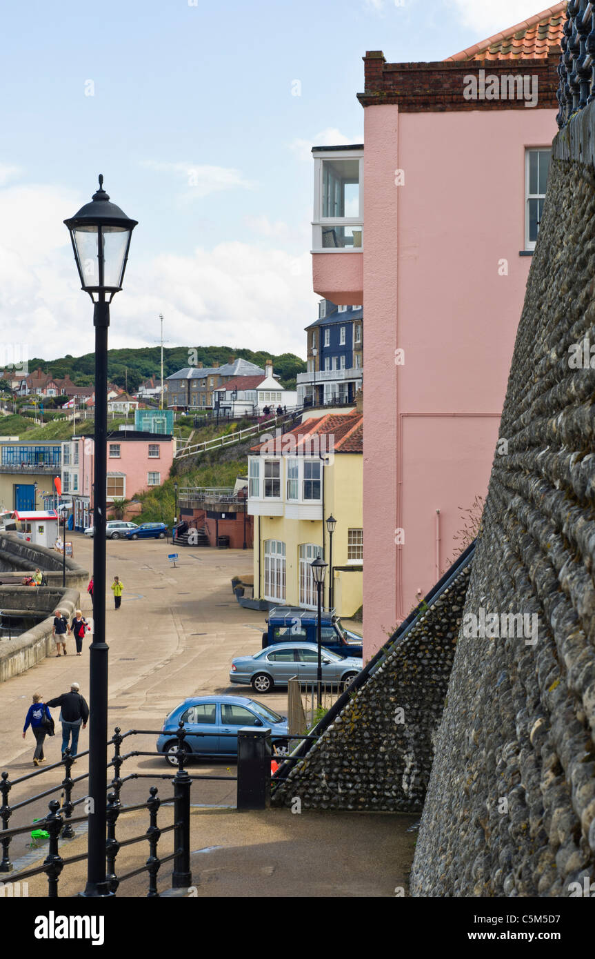 Vue sur mer de Cromer Banque D'Images