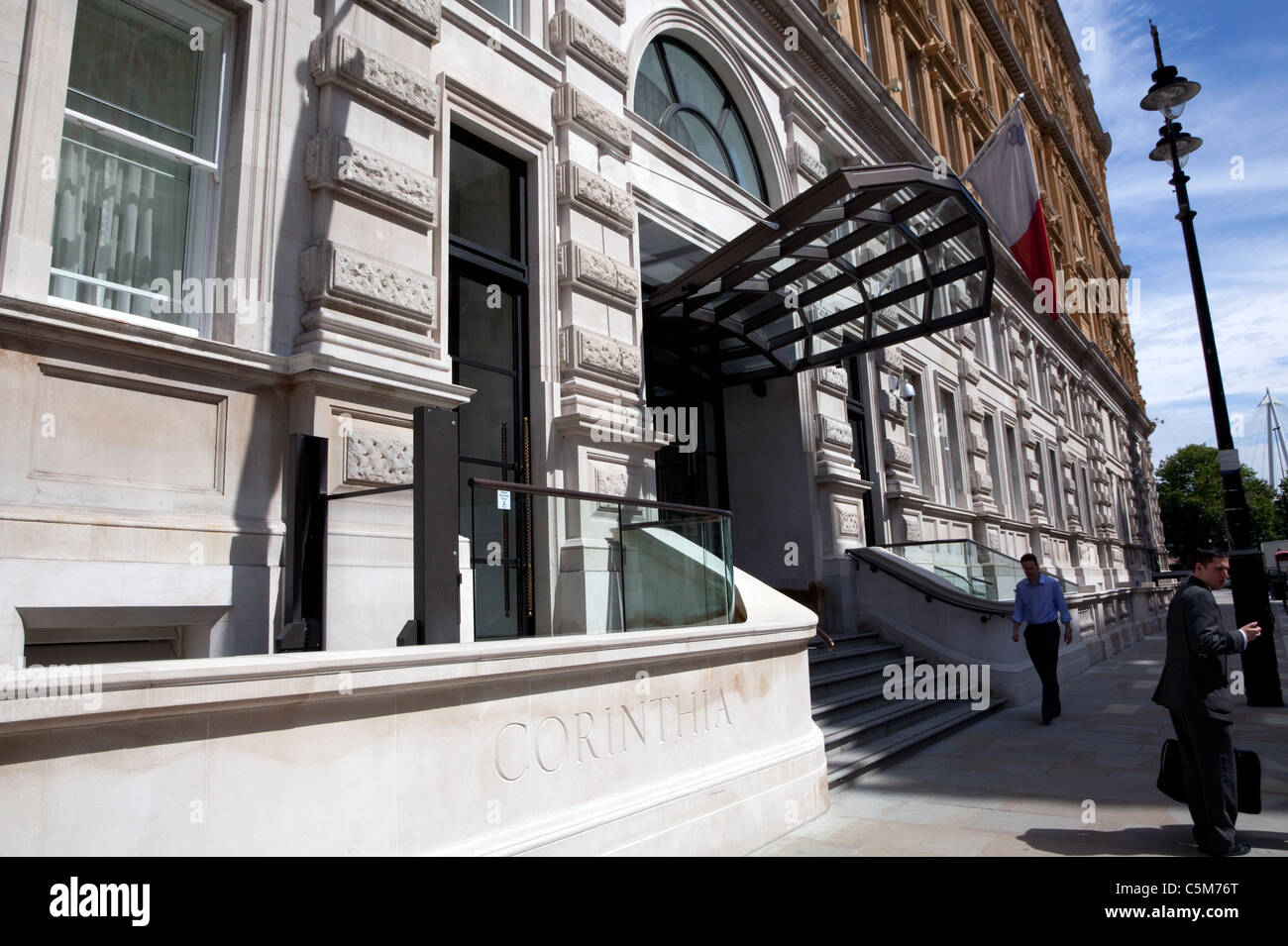 L'hôtel Corinthia, Whitehall Place, London Banque D'Images