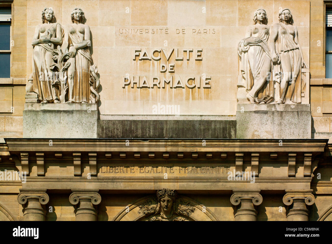 École de pharmacie, Descartes, Paris, France Photo Stock - Alamy