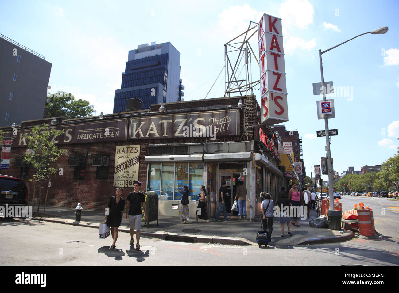 Katz's Delicatessen, Lower East Side, Manhattan, New York City, USA Banque D'Images