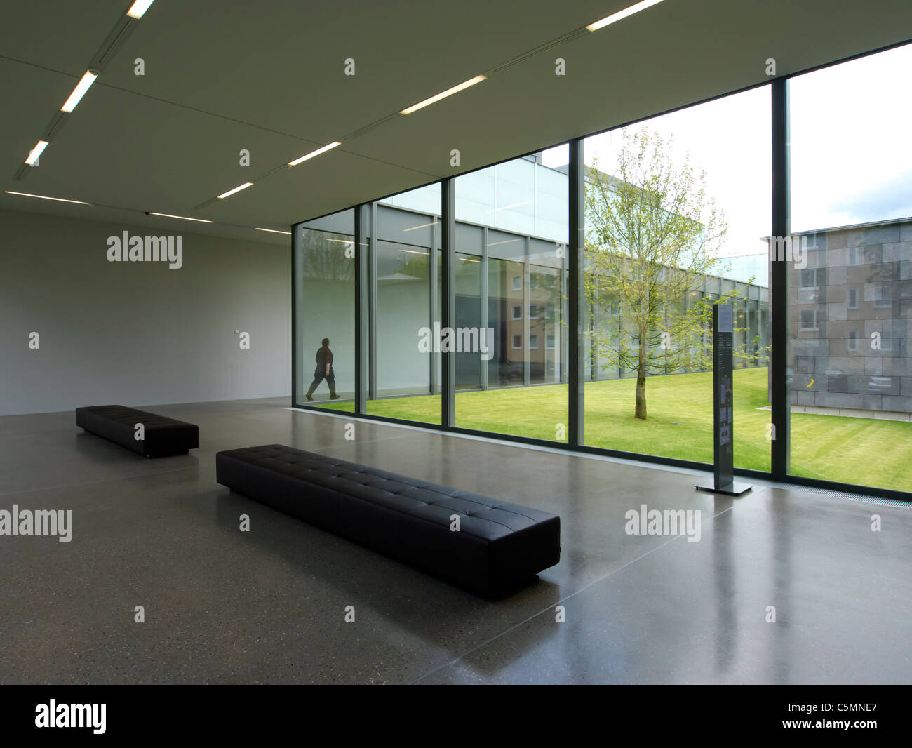 Nouveau bâtiment au Musée Folkwang à Essen Allemagne conçue par l'architecte David Chipperfield Banque D'Images