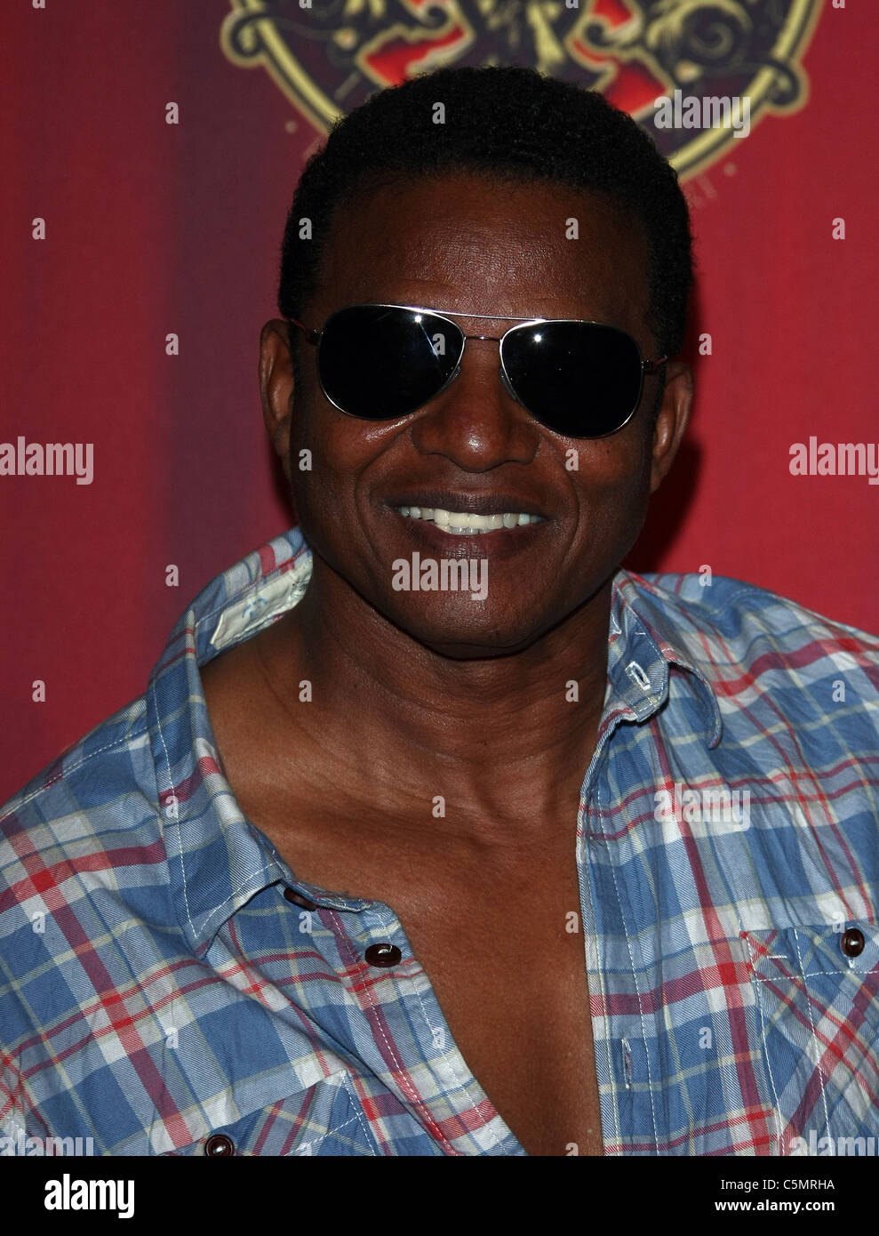 JACKIE JACKSON FOREVER MICHAEL : le concert hommage. Conférence de presse BEVERLY HILLS LOS ANGELES CALIFORNIA USA 25 Juillet 2011 Banque D'Images