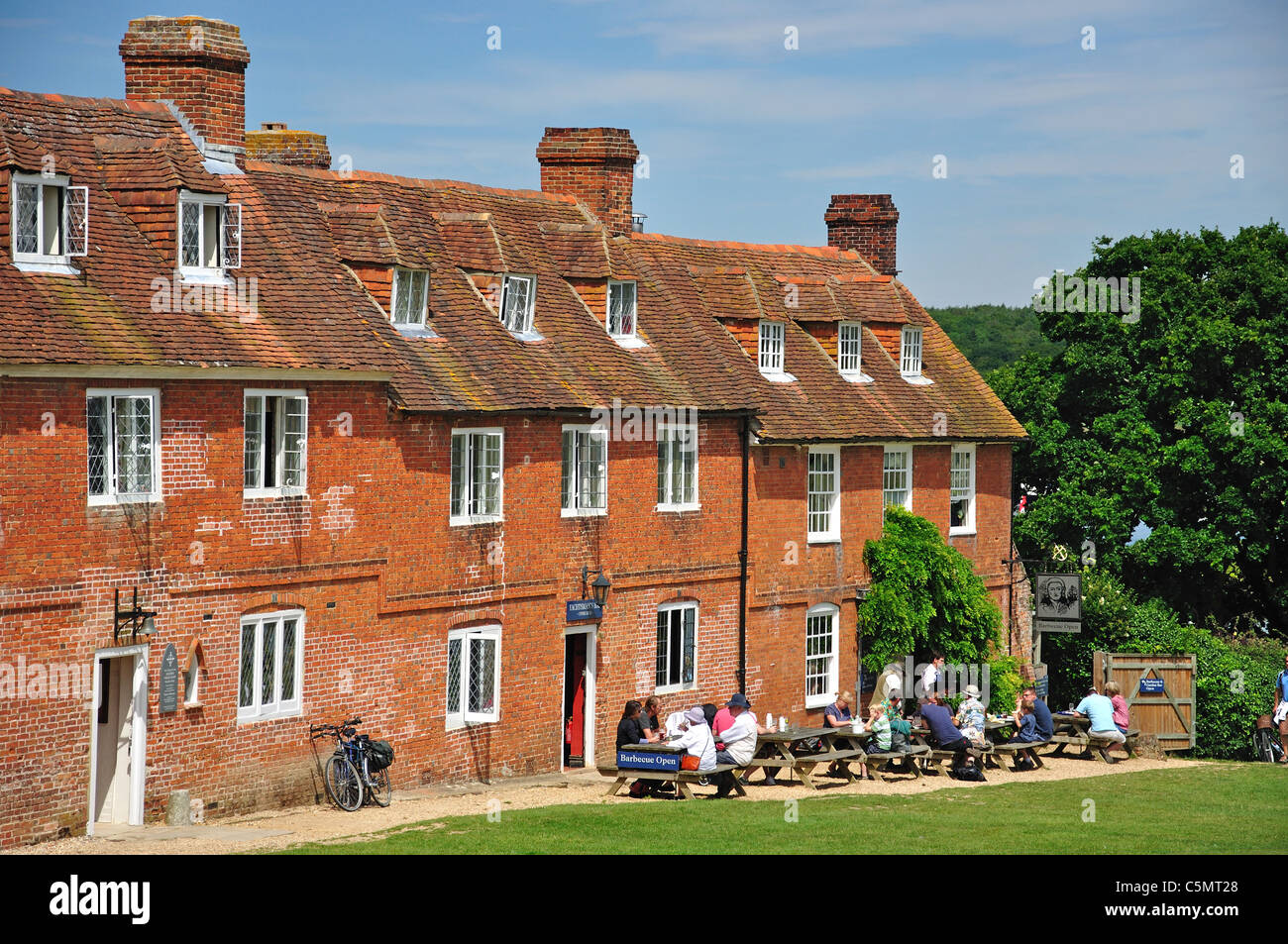 Le Master Builder's House Hotel, Buckler's Hard, Hampshire, Angleterre, Royaume-Uni Banque D'Images