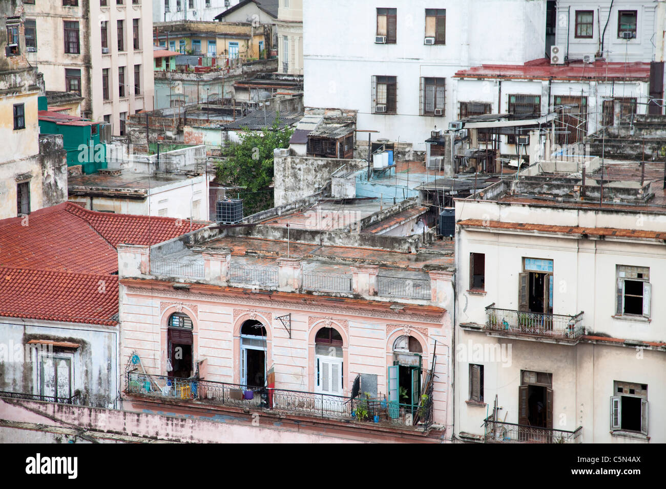 La Havane Cuba skyline cityscape Banque D'Images