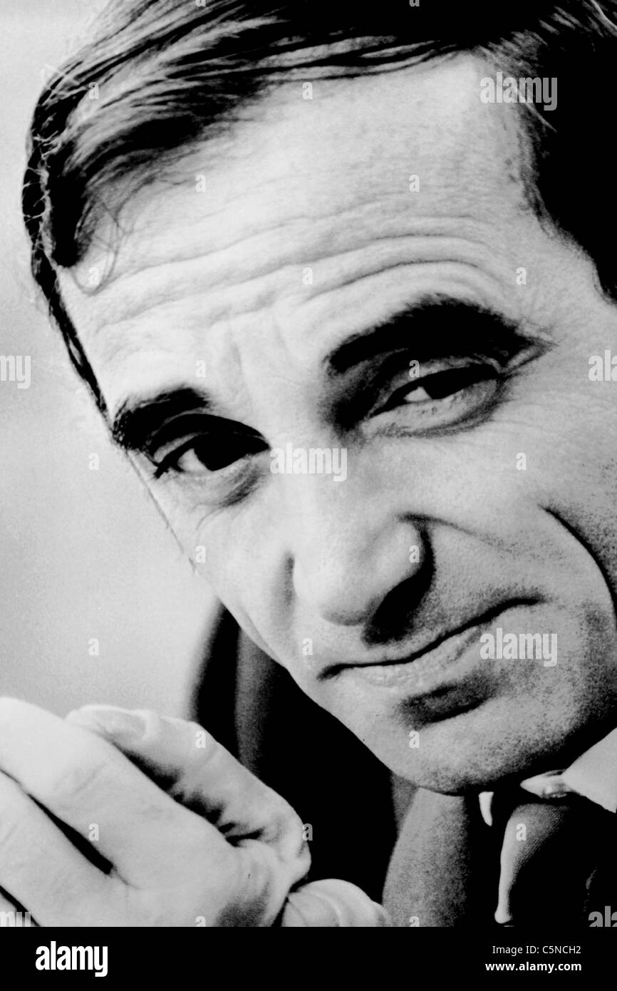 Charles Aznavour Banque D'Images