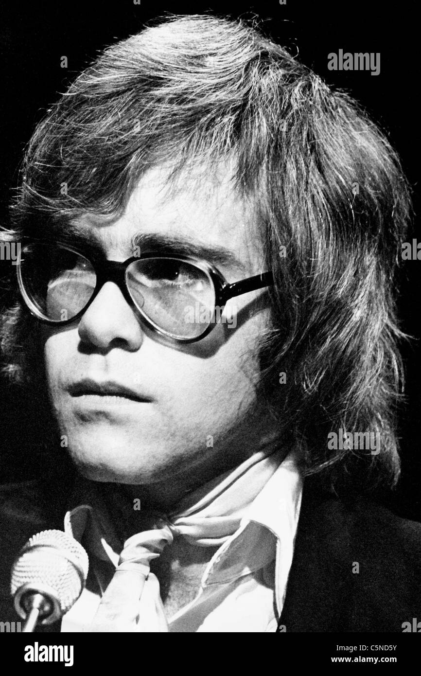 Elton John, 1971 Banque D'Images