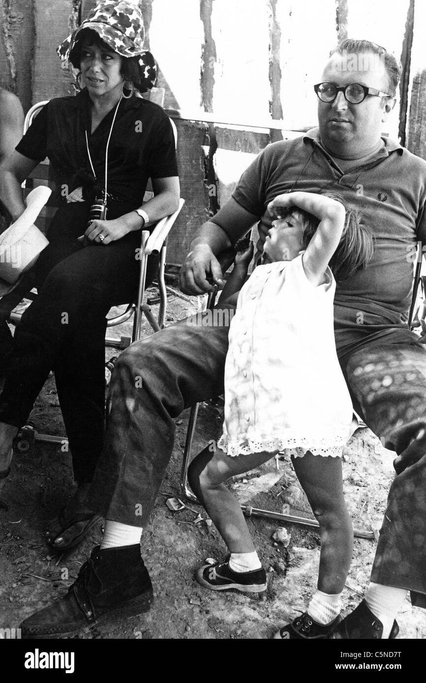 Sergio Leone avec sa fille Photo Stock - Alamy