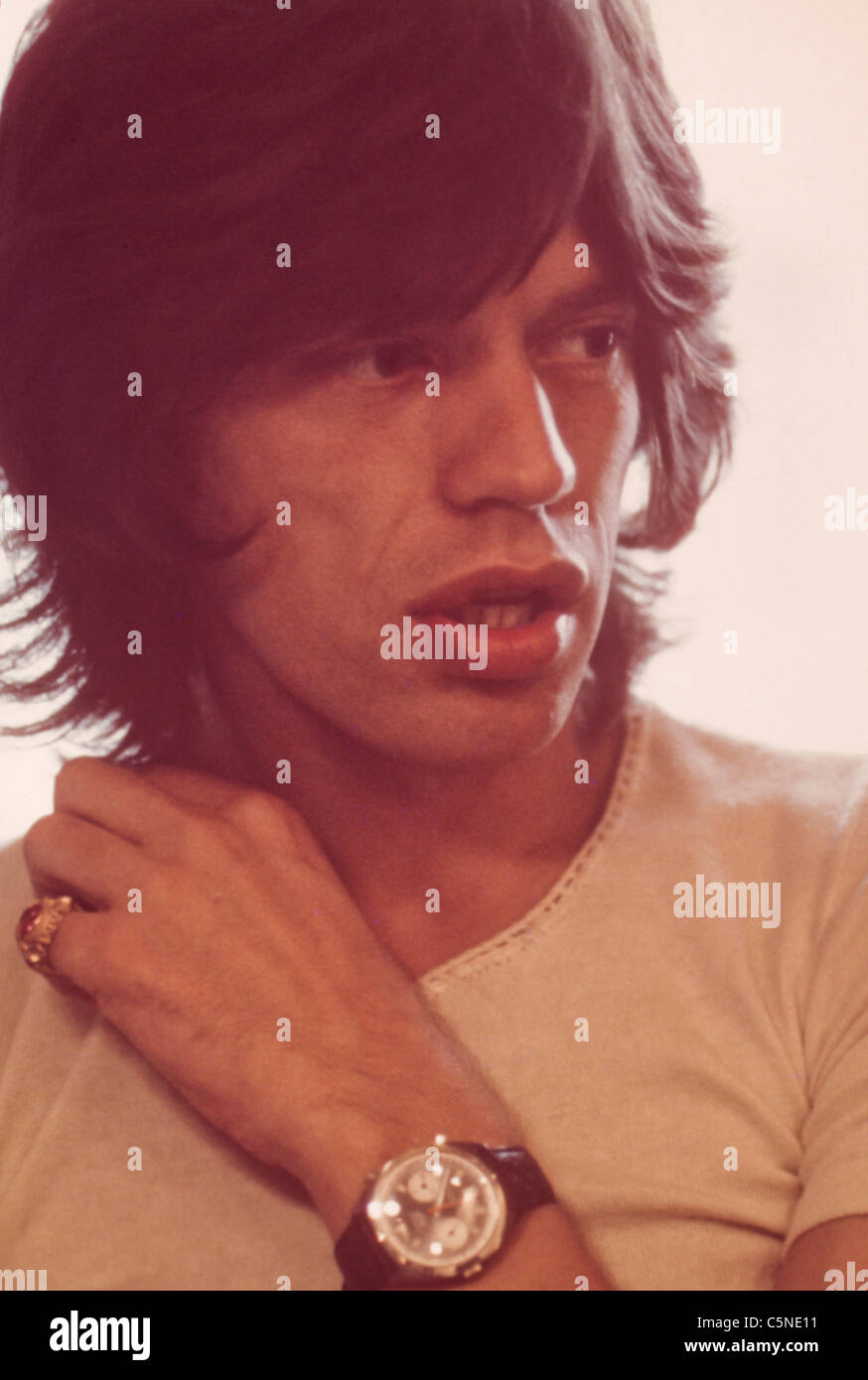 Rolling Stones, mick jagger Banque D'Images