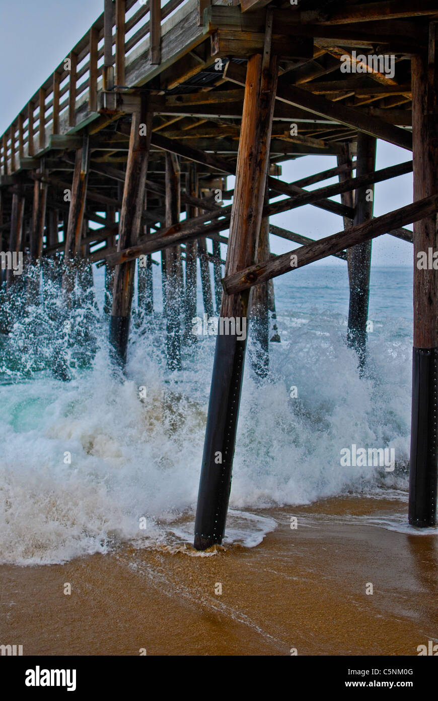 Balboa pier en Californie Banque D'Images